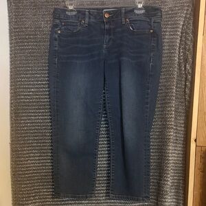 Sonoma Dark Blue Ankle Jeans